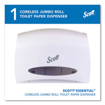 Load image into Gallery viewer, Essential Coreless Jumbo Roll Tissue Dispenser, 14.25 X 6 X 9.75, White
