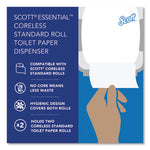 Load image into Gallery viewer, Essential Coreless Jumbo Roll Tissue Dispenser, 14.25 X 6 X 9.75, White
