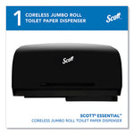 Load image into Gallery viewer, Essential Coreless Twin Jumbo Roll Tissue Dispenser, 20 X 6 X 11, Black
