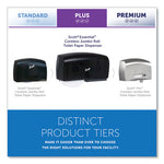Load image into Gallery viewer, Essential Coreless Twin Jumbo Roll Tissue Dispenser, 20 X 6 X 11, Black
