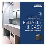 Load image into Gallery viewer, Lev-r-matic Roll Towel Dispenser, 13.3 X 9.8 X 13.5, Smoke
