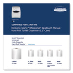 Load image into Gallery viewer, Sanitouch Hard Roll Towel Dispenser, 12.63 X 10.2 X 16.13, White
