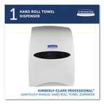 Load image into Gallery viewer, Sanitouch Hard Roll Towel Dispenser, 12.63 X 10.2 X 16.13, White
