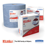 Load image into Gallery viewer, X90 Cloths, Jumbo Roll, 2-ply, 11.1 X 13.4, Denim Blue, 450/roll
