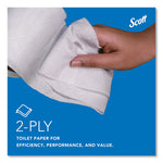 Load image into Gallery viewer, Essential 100% Recycled Fiber Srb Bathroom Tissue, Septic Safe, 2-ply, White, 473 Sheets/roll, 80 Rolls/carton
