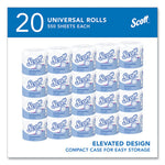 Load image into Gallery viewer, Essential Standard Roll Bathroom Tissue For Business, Septic Safe, Convenience Carton, 2-ply, White, 550/roll, 20 Rolls/ct
