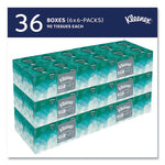 Load image into Gallery viewer, Boutique White Facial Tissue For Business, Pop-up Box, 2-ply, 95 Sheets/box, 6 Boxes/pack, 6 Packs/carton
