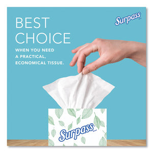Facial Tissue For Business, 2-ply, White, Pop-up Box, 90/box, 36 Boxes/carton