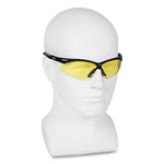 Load image into Gallery viewer, Nemesis Safety Glasses, Black Frame, Amber Lens
