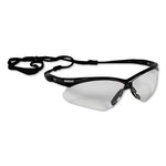 Load image into Gallery viewer, Nemesis Safety Glasses, Black Frame, Clear Lens
