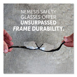 Load image into Gallery viewer, Nemesis Safety Glasses, Black Frame, Clear Lens
