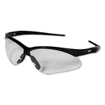 Load image into Gallery viewer, Nemesis Safety Glasses, Black Frame, Clear Lens
