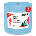 Load image into Gallery viewer, General Clean X60 Cloths, Jumbo Roll, 12.5 X 13.4, Blue, 1,100/roll
