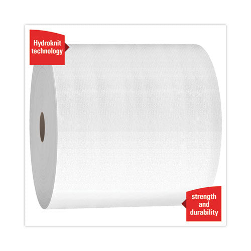 X50 Cloths, Jumbo Roll, 13.4 X 9.8, White, 1,100/roll