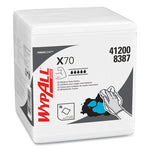 Load image into Gallery viewer, X70 Cloths, 1/4 Fold, 12.5 X 12, White, 76/pack, 12 Packs/carton
