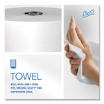 Load image into Gallery viewer, Pro Hard Roll Paper Towels With Absorbency Pockets, For Scott Pro Dispenser, Gray Core Only, 1-ply, 7.5&quot; X 900 Ft, 6 Rolls/ct
