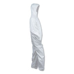 Load image into Gallery viewer, A40 Elastic-cuff And Ankle Hooded Coveralls, Large, White, 25/carton
