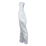 Load image into Gallery viewer, A40 Elastic-cuff, Ankle, Hooded Coveralls, 3x-large, White, 25/carton
