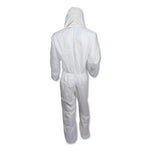 Load image into Gallery viewer, A30 Elastic Back And Cuff Hooded Coveralls, Medium, White, 25/carton
