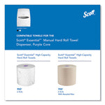 Load image into Gallery viewer, Essential Manual Hard Roll Towel Dispenser, 13.06 X 11 X 16.94, White
