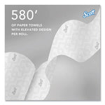 Load image into Gallery viewer, Slimroll Towels, 1-ply, 8&quot; X 580 Ft, White/pink Core, Traditional Business, 6 Rolls/carton
