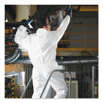 Load image into Gallery viewer, A20 Breathable Particle Protection Coveralls, Elastic Back, Hood, Medium, White, 24/carton
