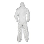 Load image into Gallery viewer, A20 Elastic Back And Ankle Hood And Boot Coveralls, X-large, White, 24/carton
