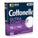 Load image into Gallery viewer, Ultra Comfortcare Toilet Paper, Soft Tissue, Mega Rolls, Septic Safe, 2-ply, White, 284/roll, 12 Rolls/pack, 48 Rolls/carton
