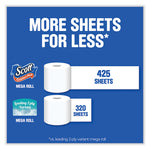 Load image into Gallery viewer, Comfortplus Toilet Paper, Mega Roll, Septic Safe, 1-ply, White, 425 Sheets/roll, 12 Rolls/pack
