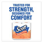 Load image into Gallery viewer, Comfortplus Toilet Paper, Mega Roll, Septic Safe, 1-ply, White, 425 Sheets/roll, 12 Rolls/pack
