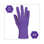 Load image into Gallery viewer, Purple Nitrile Exam Gloves, 242 Mm Length, X-large, Purple, 90/box
