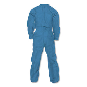 A20 Breathable Particle Protection Coveralls, Large, Blue, 24/carton