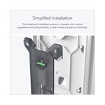 Load image into Gallery viewer, Icon Coreless Standard Roll Toilet Paper Dispenser, 7.18 X 13.37 X 7.06, Black Mosaic
