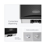 Load image into Gallery viewer, Icon Automatic Soap And Sanitizer Dispenser, 1.2 L, 8.06 X 14.18 X 4.75, Black Mosaic
