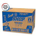 Load image into Gallery viewer, Shop Towels, Standard Roll, 1-ply, 9.4 X 11, Blue, 55/roll, 12 Rolls/carton
