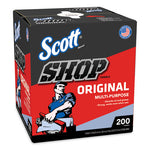 Load image into Gallery viewer, Shop Towels, Pop-up Box, 1-ply, 9 X 12, Blue, 200/box, 8 Boxes/carton
