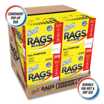 Load image into Gallery viewer, Rags In A Box, Pop-up Box, 12 X 9, White, 200/box, 8 Boxes/carton
