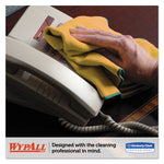 Load image into Gallery viewer, Microfiber Cloths, Reusable, 15.75 X 15.75, Yellow, 6/pack
