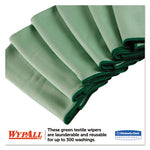 Load image into Gallery viewer, Microfiber Cloths, Reusable, 15.75 X 15.75, Green, 6/pack
