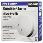 Load image into Gallery viewer, Battery-operated Smoke Alarm Unit, 9v, 3.88&quot; Diameter
