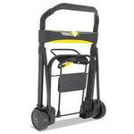 Load image into Gallery viewer, Ultra-lite Folding Cart, 250 Lb Capacity, 11 X 13.25 Platform, Black
