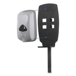 Load image into Gallery viewer, Floor Stand For Sanitizer Dispensers, Height Adjustable From 50&quot; To 60&quot;, Black
