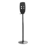 Load image into Gallery viewer, Floor Stand For Sanitizer Dispensers, Height Adjustable From 50&quot; To 60&quot;, Black
