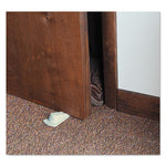Load image into Gallery viewer, Big Foot Doorstop, No Slip Rubber Wedge, 2.25w X 4.75d X 1.25h, Beige
