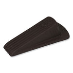Load image into Gallery viewer, Big Foot Doorstop, No Slip Rubber Wedge, 2.25w X 4.75d X 1.25h, Brown
