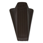 Load image into Gallery viewer, Giant Foot Doorstop, No-slip Rubber Wedge, 3.5w X 6.75d X 2h, Brown
