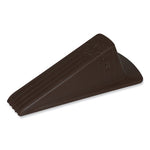 Load image into Gallery viewer, Giant Foot Doorstop, No-slip Rubber Wedge, 3.5w X 6.75d X 2h, Brown
