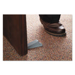 Load image into Gallery viewer, Big Foot Doorstop, No Slip Rubber Wedge, 2.25w X 4.75d X 1.25h, Gray, 2/pack
