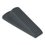Load image into Gallery viewer, Big Foot Doorstop, No Slip Rubber Wedge, 2.25w X 4.75d X 1.25h, Gray, 2/pack
