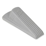 Load image into Gallery viewer, Big Foot Doorstop, No Slip Rubber Wedge, 2.25w X 4.75d X 1.25h, Beige, 2/pack
